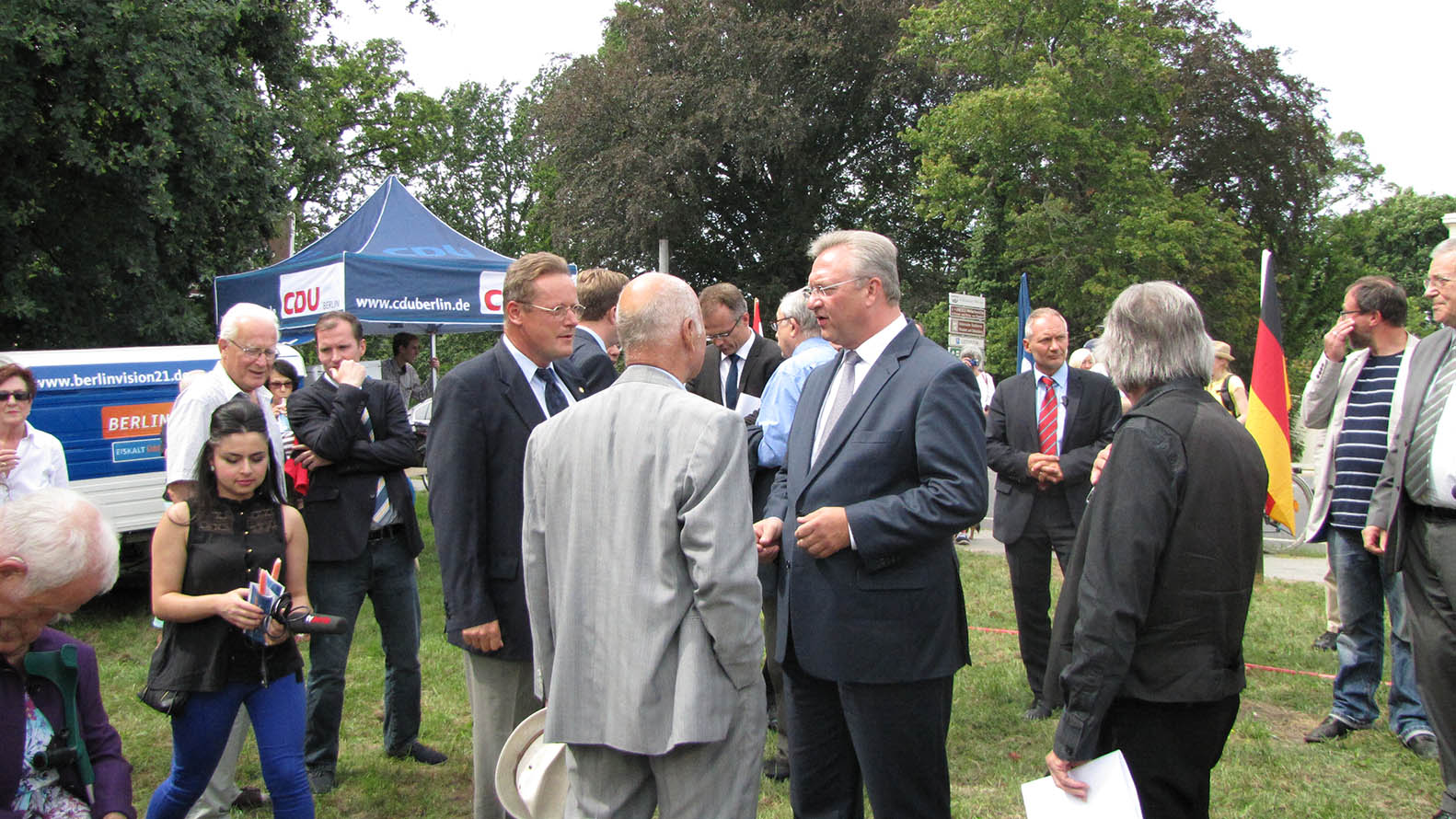 Frank Henkel im Gespräch