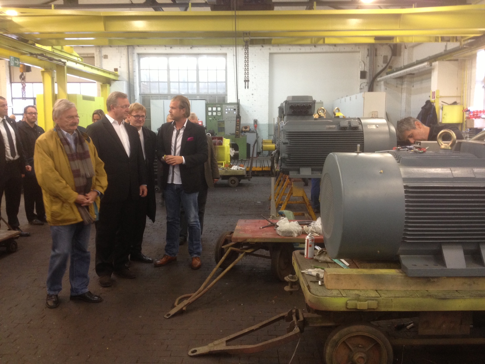 Besuch bei der Firma Menzel